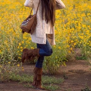 Minnetonka | Three Layer Fringe Boot